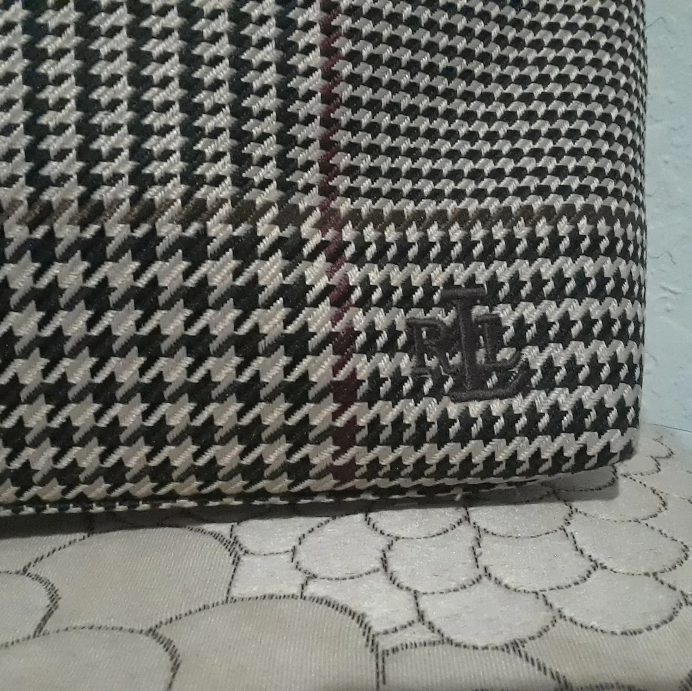 💕HP💕Ralph Lauren Houndstooth Purse‎